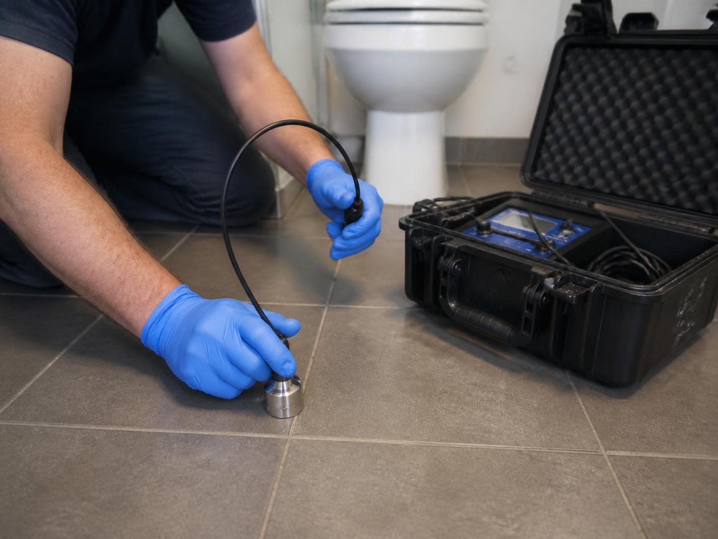 Recherche de fuite non destructive