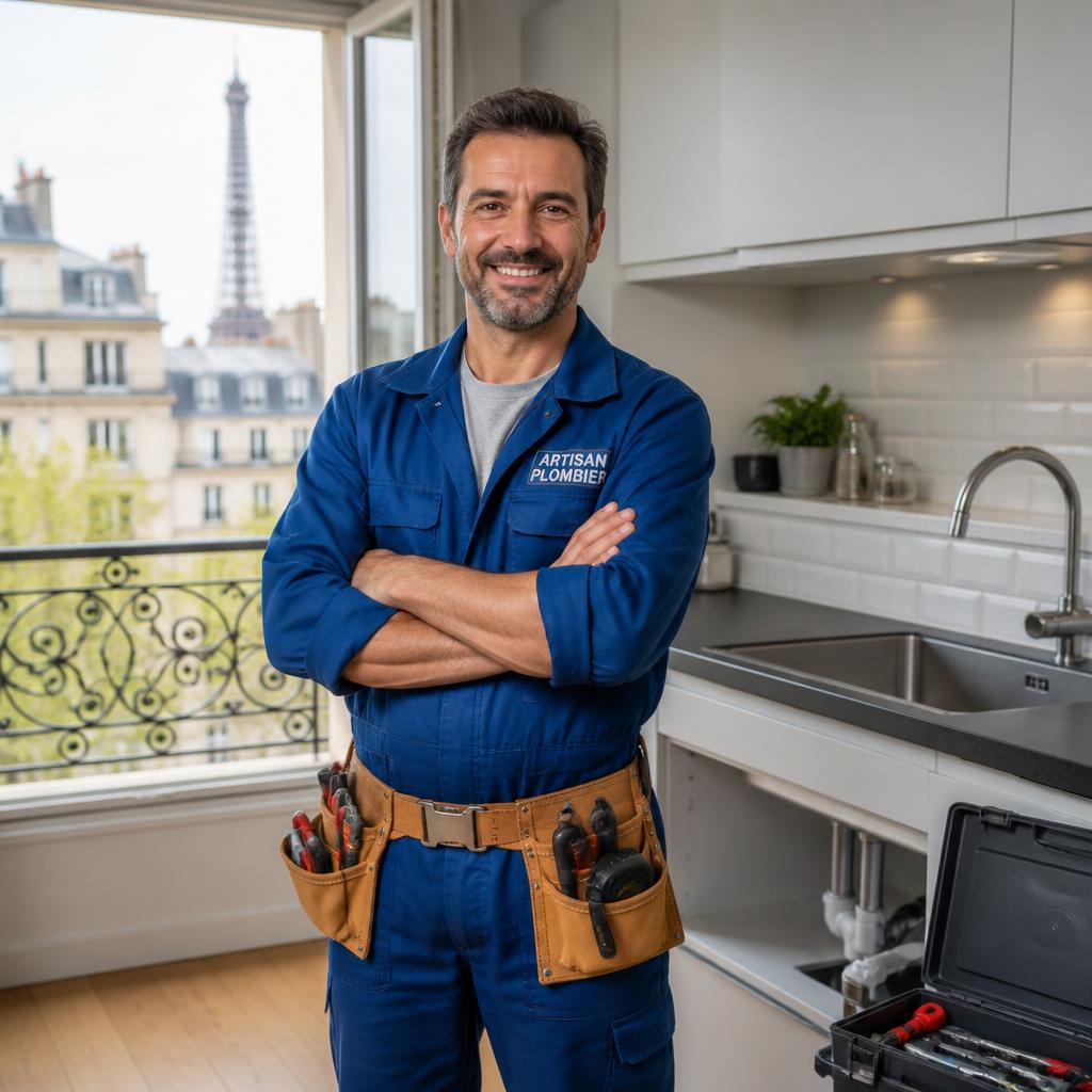 Robinet chromé moderne